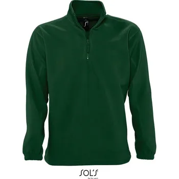 pracovní mikina SOL's Collection Mikina Ness, fleecová s 1/2 zipem COT255600a5703-fir green L Zelená fir