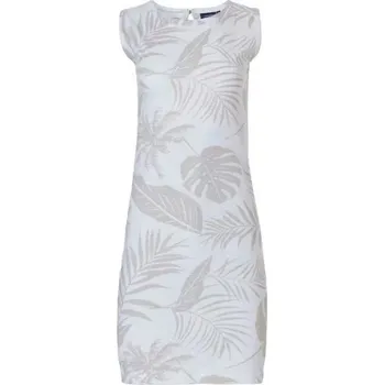 Dámská noční košile 10231-140-1 bílo-béžová listy - Pastunette S