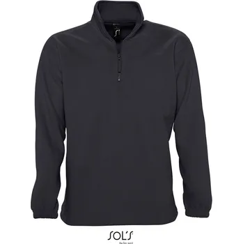 pracovní mikina SOL's Collection Mikina Ness, fleecová s 1/2 zipem COT25560023802-charcoal gr M Šedá charcoal