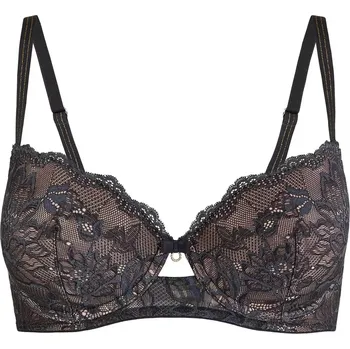 Souprava dámského spodního prádla Dámská podprsenka Marc&André W25-0615 grafit velikost 75C