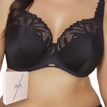 Podprsenka Polovyztužená podprsenka Ava 2105 černá 95G