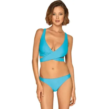 Dámské plavky Výjimečné plavky Cobaltica- Obsessive XL Modrá