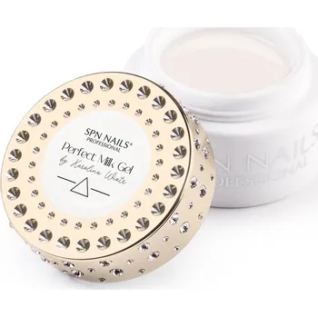 Lak na nehty Gel nátěr na nehty Perfect Milk od Karoliny Wiatr 15g SPN Nails