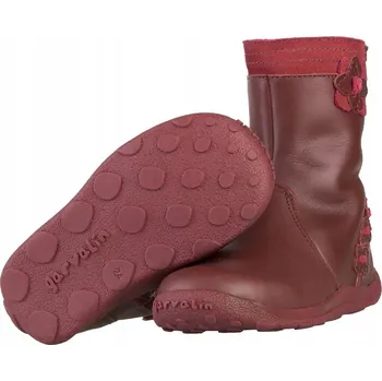 Dámské kozačky Kožené Zateplené Kozačky GARVALIN FB-BURDEOS vel. 27