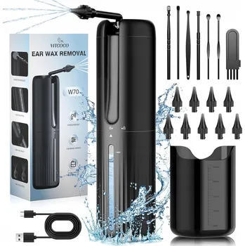 Čistič uší IRIGÁTOR NA ČIŠTĚNÍ UŠÍ ZAŘÍZENÍ NA VÝPLACH UŠNÍHO MAZU BEZDRÁTOVÝ