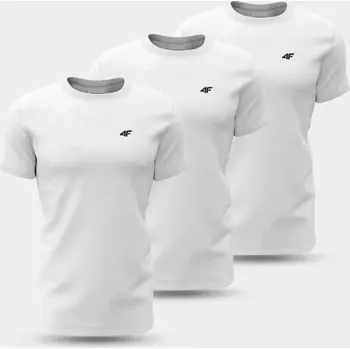 Dívčí tričko Tričko 4F Jr 4FJWAW24TTSHM2444-10S 3-PAK !!! dětské tričko 164