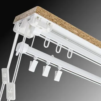 Příslušenství pro garnýž Urbánek Spouštěcí kolejnice Flix - dvoukolejnice - na míru | 1 cm