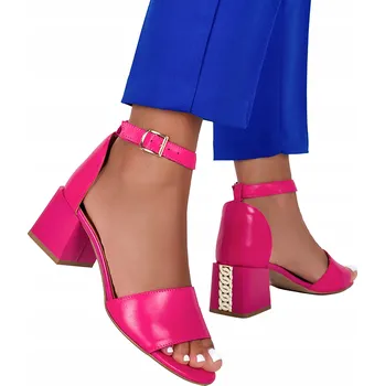 Dámské sandále Casu dámské sandály 2592-159 podpatek blok, velikost 37