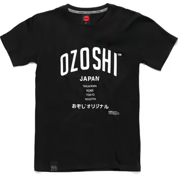 Pánské tričko Ozoshi Atsumi Pánské tričko M Tsh černá O20TS007 XL