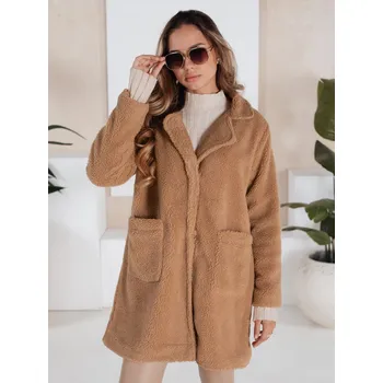 Dámský kabát Dámský zimní kabát Dstreet NY0752 Barva: Hnědá, Velikost: S