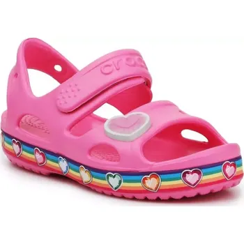 Dívčí sandály Crocs Fun Lab Rainbow Sandal Jr 206795-669 EU 20/21