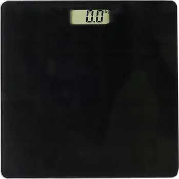 Osobní váha ELEKTRONICKÁ OSOBNÍ VÁHA ČERNÁ DO 150 KG SKLENĚNÝ POVRCH