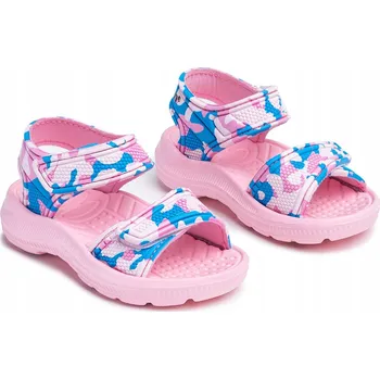 Dívčí sandály Axim dětské sandály pěnové vícebarevné velikost 30