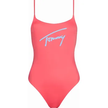 Dámské plavky Dámské jednodílné plavky UW0UW04093-TJN - Tommy Hilfiger L