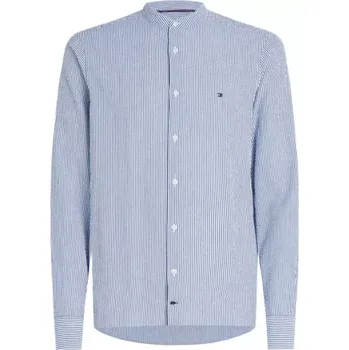 Pánské tričko Tommy Hilfiger Seersucker M košile MW0MW30617 pánské 40