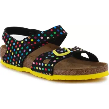 Dívčí obuv Birkenstock Colorado Rivet Logo Digital Dots Black Jr sandály 1023611 EU 33