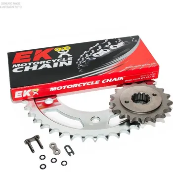 Řetězová sada pro motocykl Řetězová sada ek ‘original ek + jt s řetězem řady h - nejpoužívanější 133859 stf-104-007