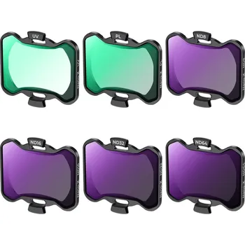 K&F DJI Avata2&nbsp;6pcs Filter Kit UV+PL+ND8+ND16+ND32+ND64)with 1pc cleaning cloths