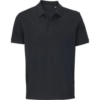 SOL's Collection Polokošile Pegase, těžká bavlna, krátký rukáv, unisex COT25424200202-black M Černá