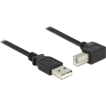 Mobilní telefon Delock USB kabel USB 2.0 USB-A zástrčka, USB-B zástrčka 2.00 m černá 83528
