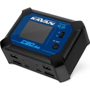 RC vybavení KAVAN C20 Duo nabíječ s balancerem 2x100W,