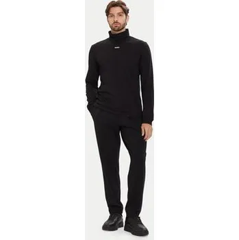 Pánský svetr HUGO Rolák Daporollo 50547372 Černá Regular Fit L