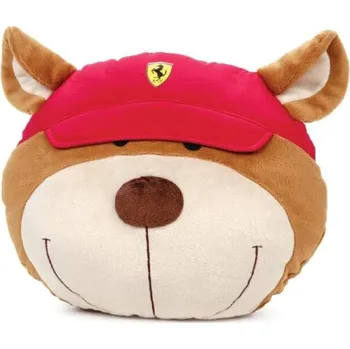 plyšák Scuderia Ferrari plyšový polštář medvídek