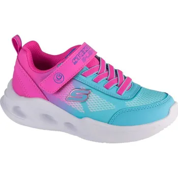 Chlapecká obuv Skechers Sola Glow - Ombre Deluxe 303714L-PKTQ Pink 28 33