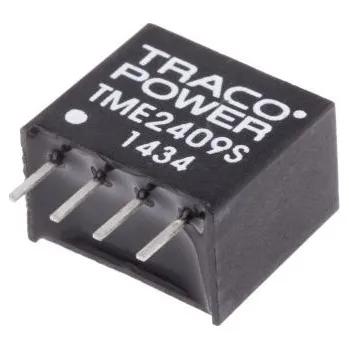 Měnič napětí DC-DC převodník 1W, výstup: 9V dc 110mA 1kV dc, Vin 21,6 → 26,4 V DC