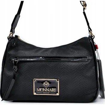 Kabelka Monnari kabelka přes rameno eko kůže černá