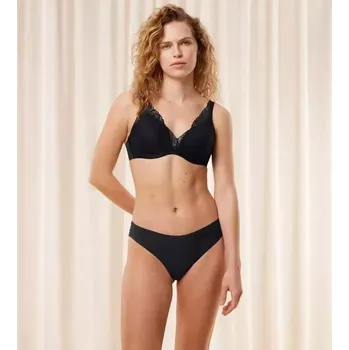 Kalhotky Dámské kalhotky Body Make-Up Illusion Lace Highleg Tai - Triumph černá (0004) 0042