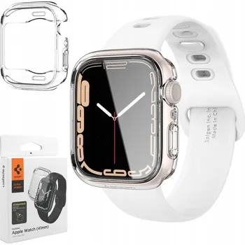 Pouzdro na mobilní telefon Pouzdro SPIGEN Ultra Hybrid Case pro Apple Watch 7 41 mm, pouzdro