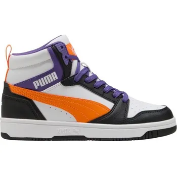 Chlapecké tenisky Boty Puma Rebound V6 Mid Jr 393831 34 38,5