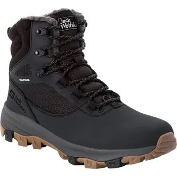 Pánská zimní obuv Pánské zimní boty Jack Wolfskin Everquest Texapore High M Velikost bot (EU): 44,5 / Barva: černá