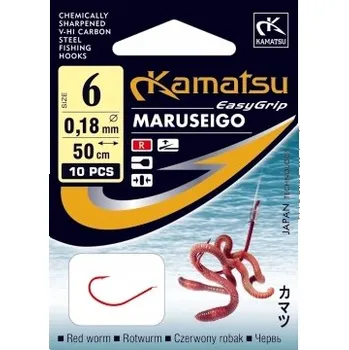 Rybářský háček Háčky s návazcem Kamatsu Maruseigo 10 ks