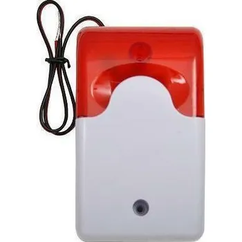 Onpira 12V poplachová siréna s majákem 110dB