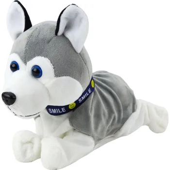 plyšák Plyšový pes interaktivní husky – se zvuky a pohybem