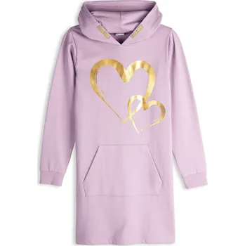 Dívčí oblečení GATE Prodloužená mikina s potiskem 3Y 825-0329/6321