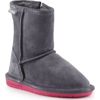 Chlapecká obuv Dětské zimní boty Emma pro batolata 608TZ-903 Charcoal Pomberry - BearPaw EU 28