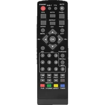 PS Dálkový Ovladač pro DVBT GO SAT, MANTA DVBT02 V2. #LXP390