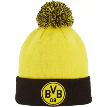 Čepice Puma BVB ESS Pom Beanie Faster 025552-01 čepice NEPLATÍ