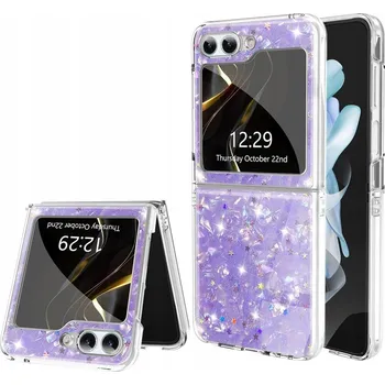 Pouzdro na mobilní telefon Zadní Kryt XGSM pro Samsung Galaxy Z Flip5 fialový