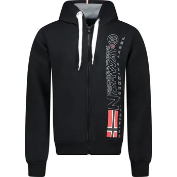 Pánská mikina Geographical Norway Fogora DB 100 M WZ3064H/GN-Černá mikina M