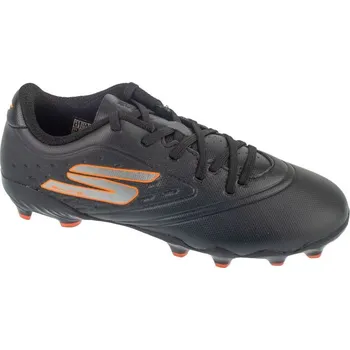 Chlapecké tenisky Skechers Razor 1.5 Jr Youth FG 252060L-BKOR Black 33 38