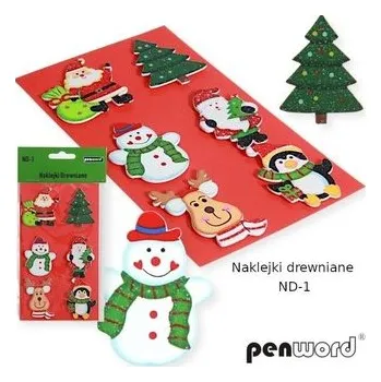 Set školních potřeb Naklejki drewniane Boże Narodzenie