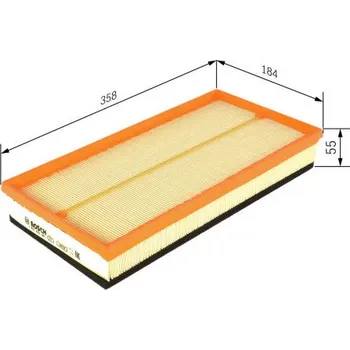 Vzduchový filtr Vzduchový filtr Bosch 1457433081