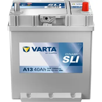 Autobaterie VARTA Dynamic Asia 40Ah 12V 330A 187x127x227 spod.uchyt slabé jap.poly