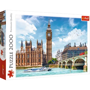 Puzzle Puzzle 2000 dílků Big Ben Londýn rozměr 96x68 cm – Trefl