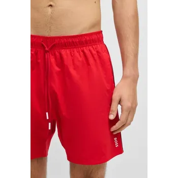 Pánské plavky Plavecké šortky BOSS Iconic ROSSO (50491594-610) L