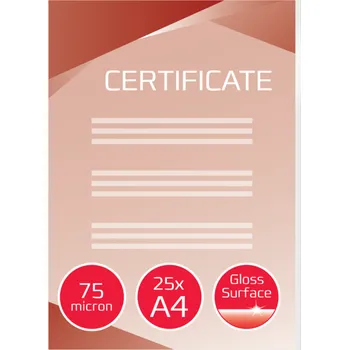 Laminovací fólie GBC Laminovací kapsy A4 75 mic (25ks)